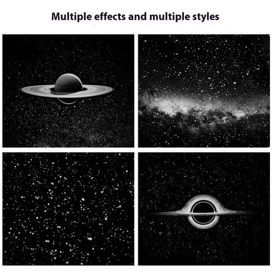 Galaxy Projector USB, Black Hole to Saturn