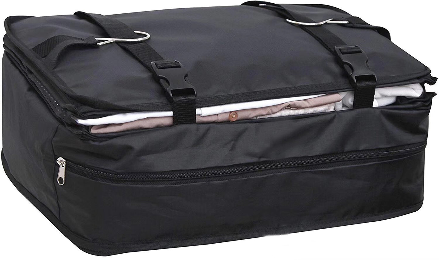 Hanging Travel Organizer 3-Shelf Portable Closet
