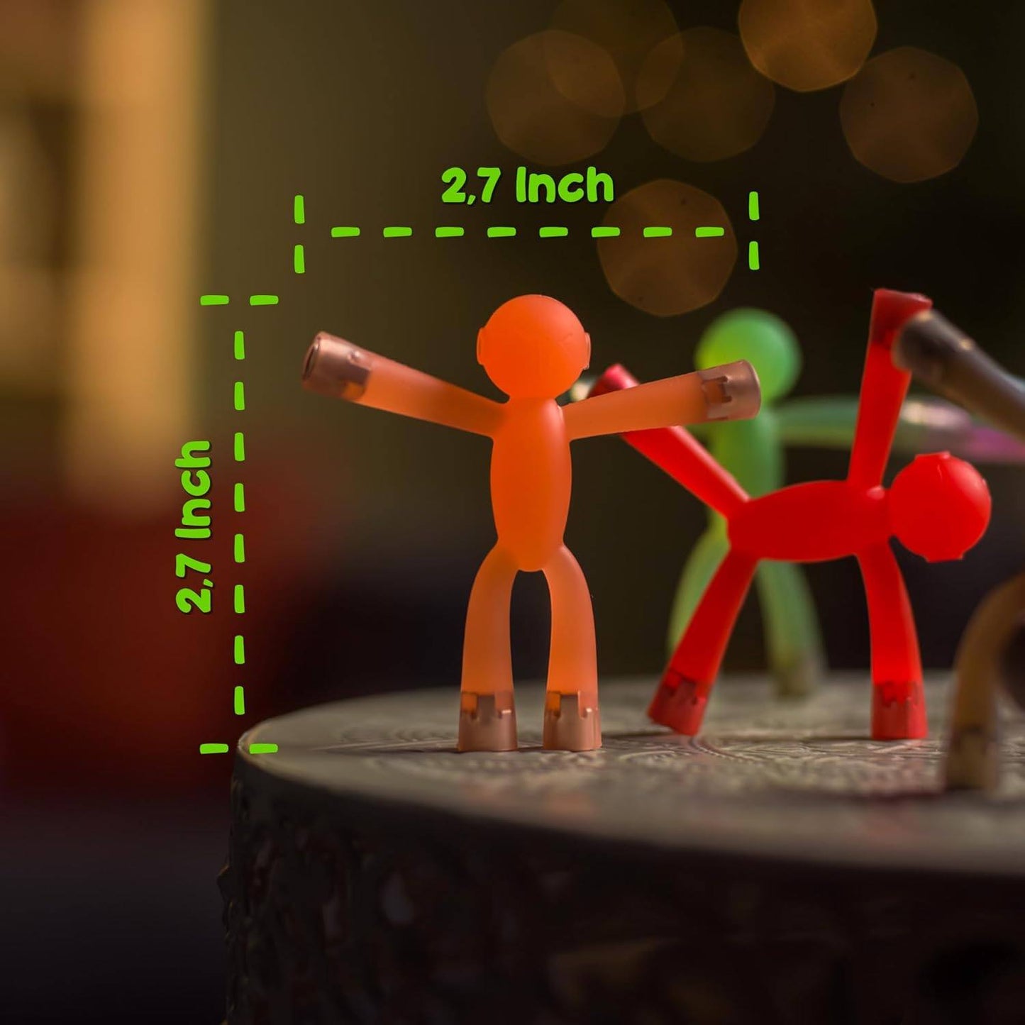 Magnetic Mini Man Figures Kids Travel Toy 10-Pack