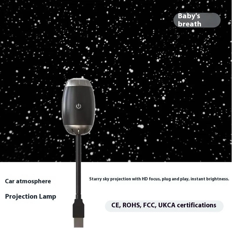 Galaxy Projector USB, Black Hole to Saturn