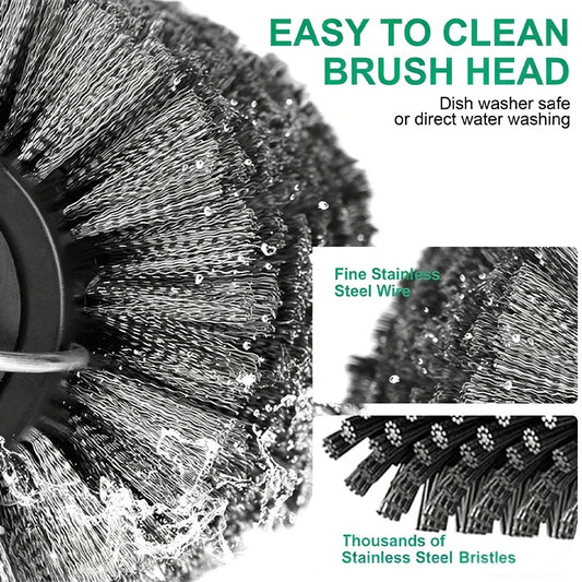 Electric Grill Brush, Rotary Wire Clean