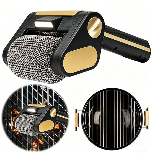 Bristle-Free Electric Grill Brush, 350 RPM