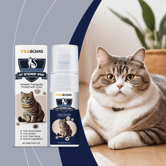 Cat Deterrent Spray With Peppermint Extract