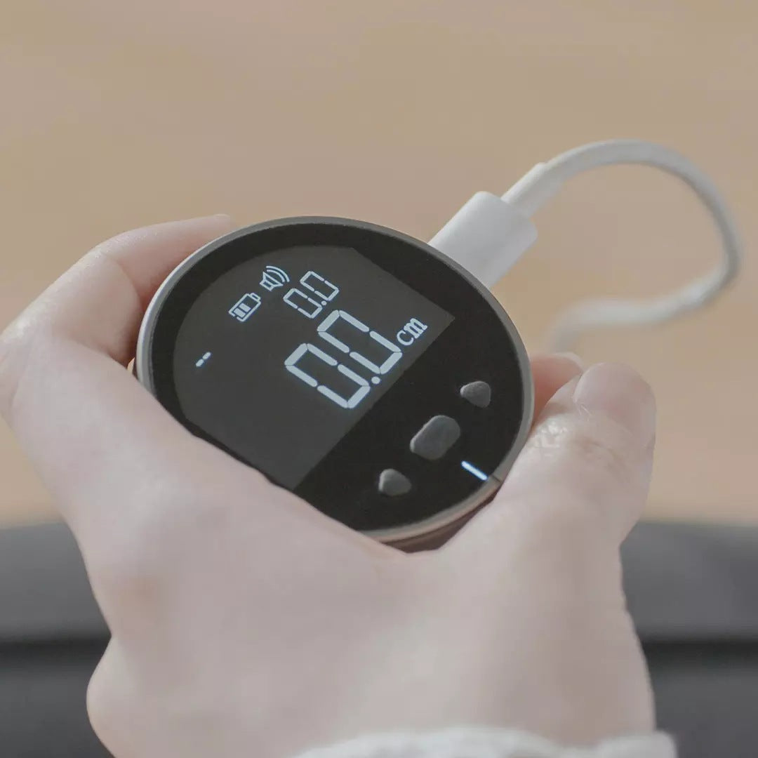 Digital Tape Measure: Instantly Measure Any Curve or Surface - Black - Shehealth