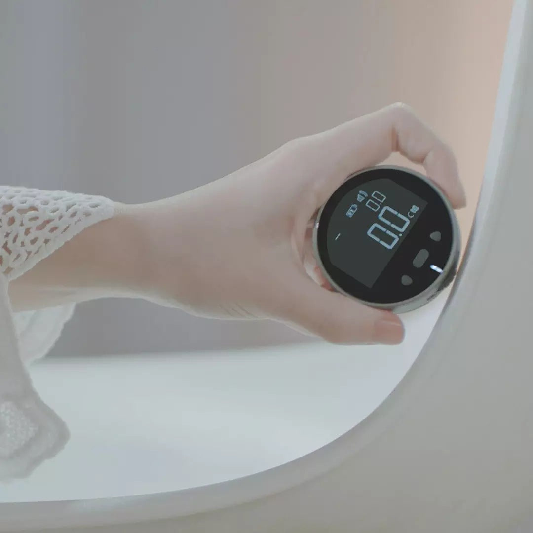Digital Tape Measure: Instantly Measure Any Curve or Surface - Black - Shehealth