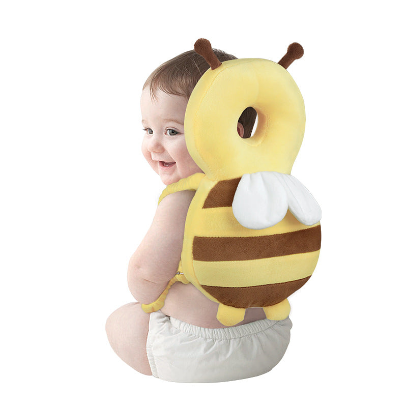 Baby Head Protector Backpack Anti-Fall Bee Pad