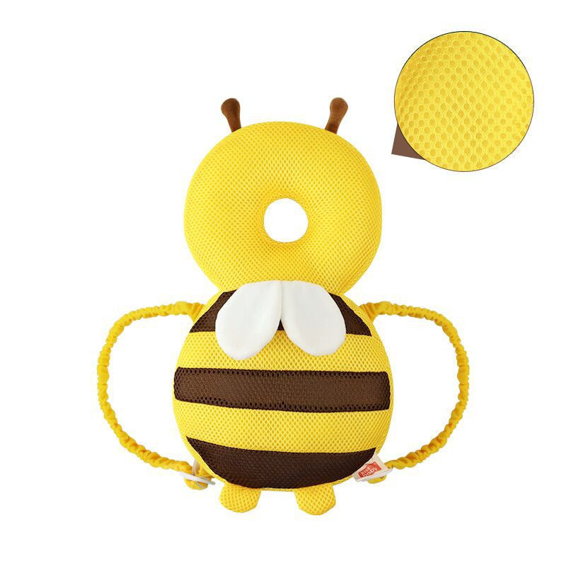 Baby Head Protector Backpack Anti-Fall Bee Pad