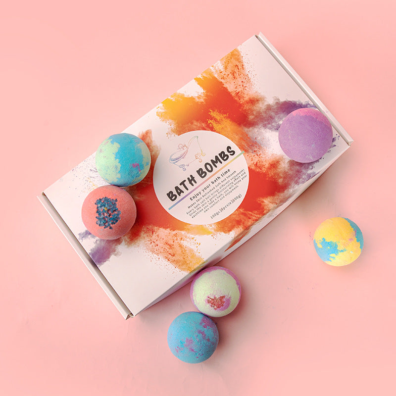 14-Piece Bath Bomb Gift Set Instantly Upgrade Your Bath Time - Net content (g/ml) 100g*14 - Shehealth