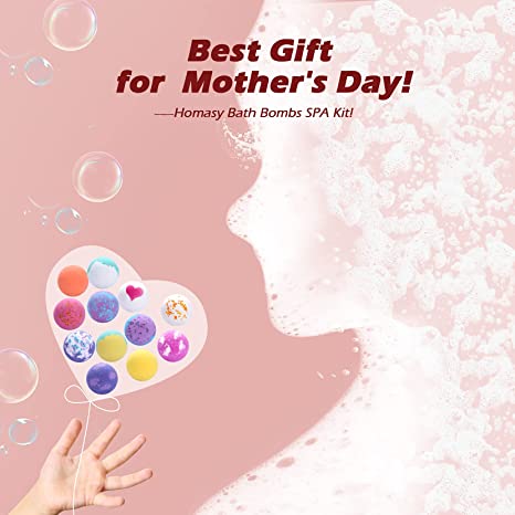 14-Piece Bath Bomb Gift Set Instantly Upgrade Your Bath Time - Net content (g/ml) 100g*14 - Shehealth