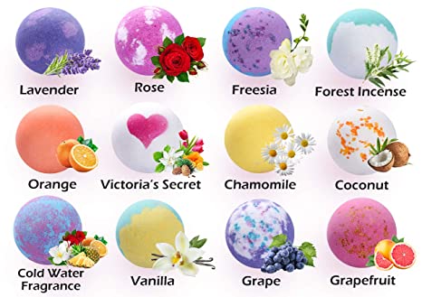 14-Piece Bath Bomb Gift Set Instantly Upgrade Your Bath Time - Net content (g/ml) 100g*14 - Shehealth