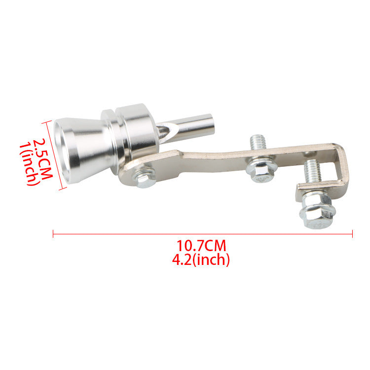 Exhaust Turbo Whistle Sound Simulator 4 Sizes S–XL