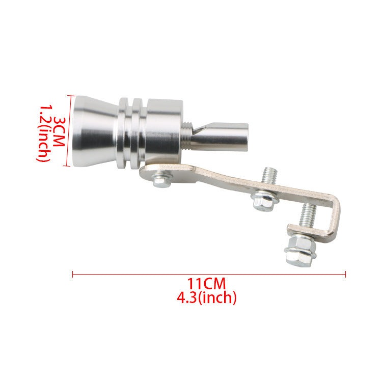 Exhaust Turbo Whistle Sound Simulator 4 Sizes S–XL