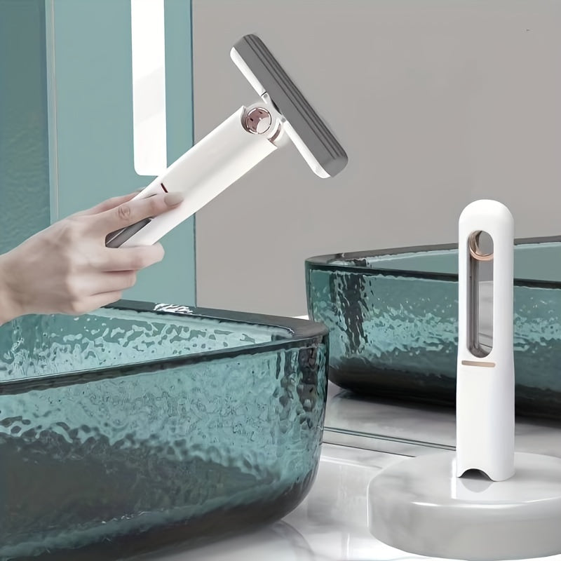 Portable Self-Squeeze Mini Mop Hands-Free Sponge Cleaner