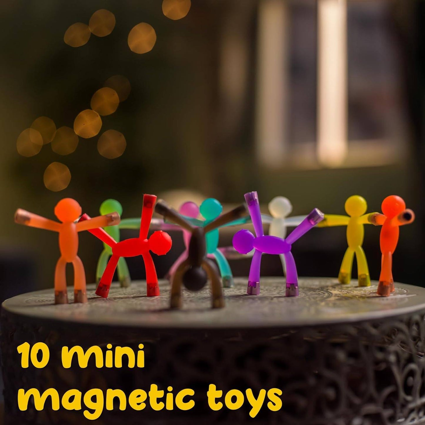 Magnetic Mini Man Figures Kids Travel Toy 10-Pack
