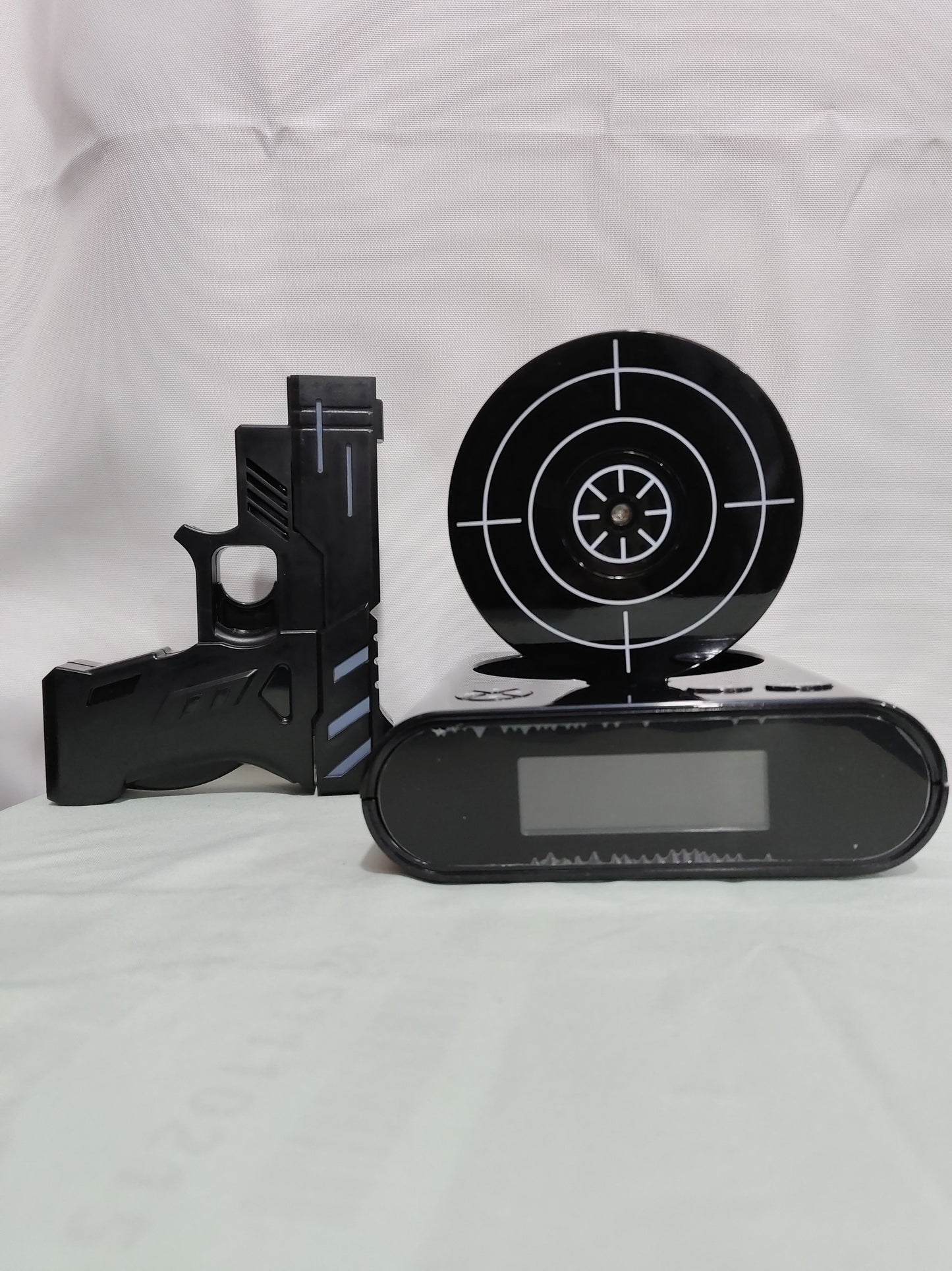 Shooting Target Alarm Clock for Heavy Sleepers