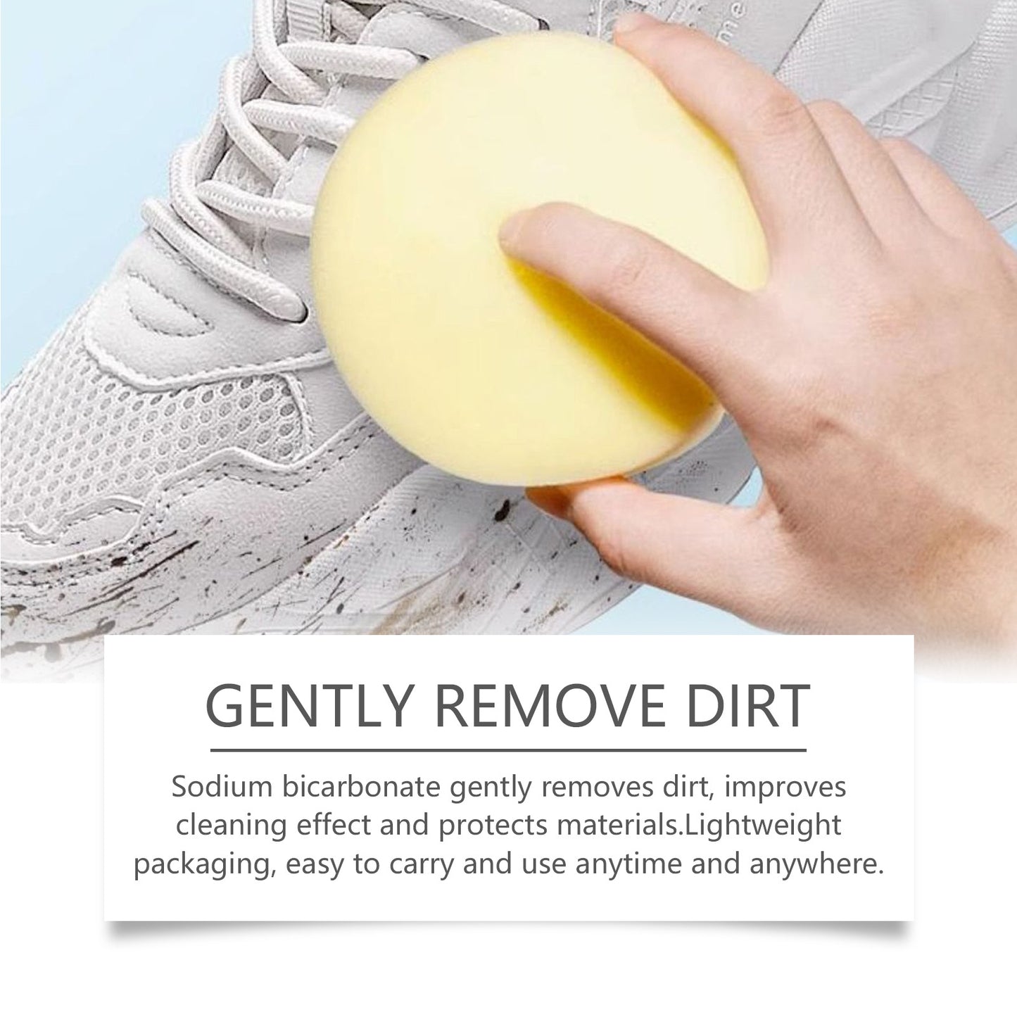 White Shoes Cleaning Cream Water-free