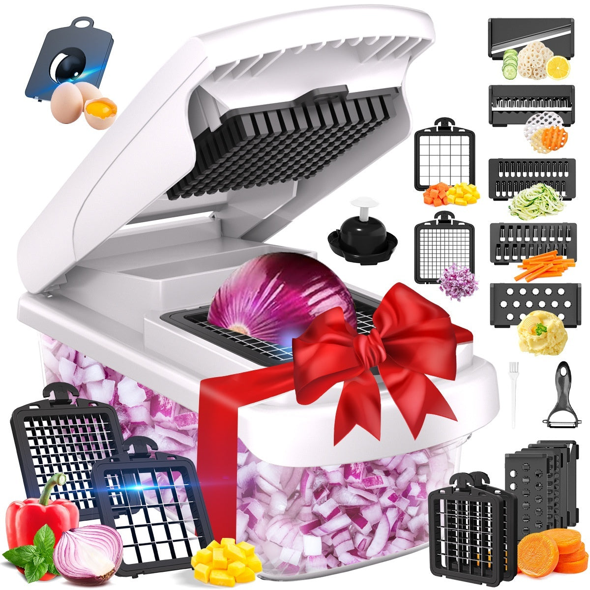 15-in-1 Vegetable Chopper with Container