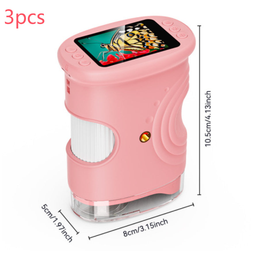 Kids Handheld Digital Microscope Outdoor Exploration
