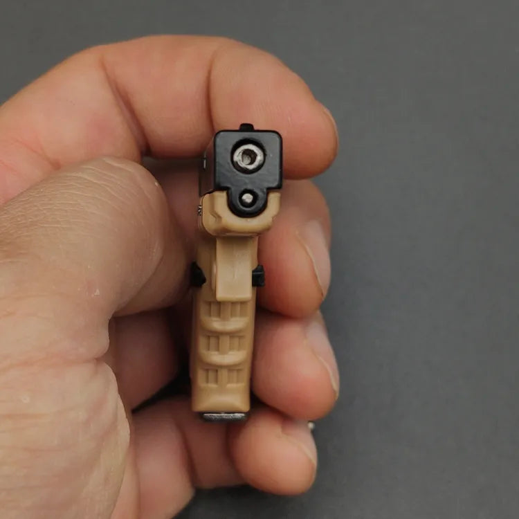 Miniature Gun Keychain That Fully Disassembles