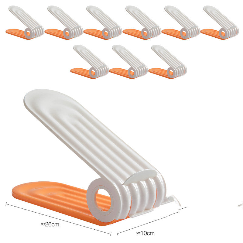 Adjustable Shoe Organizer Double-Deck Space Saver