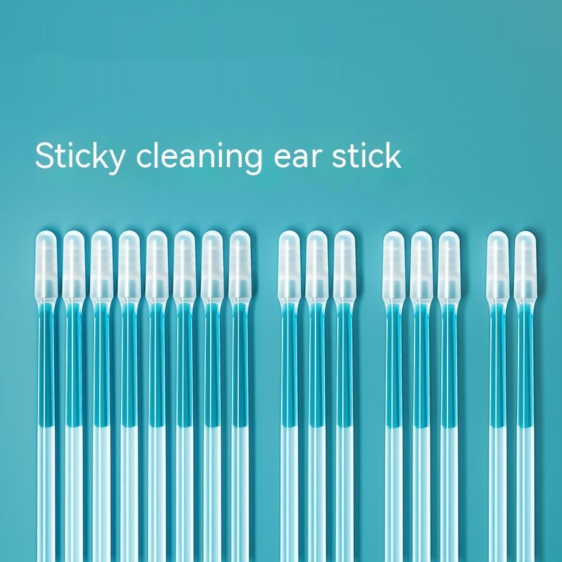 Sticky Ear Cleaning Picks Reusable Earwax Removal 24-Pack