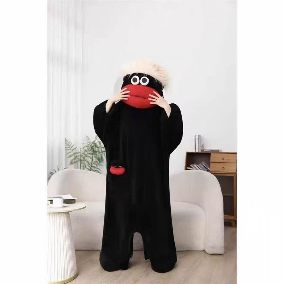 Big Mouth Monster Onesie, Dopamine Sleepwear