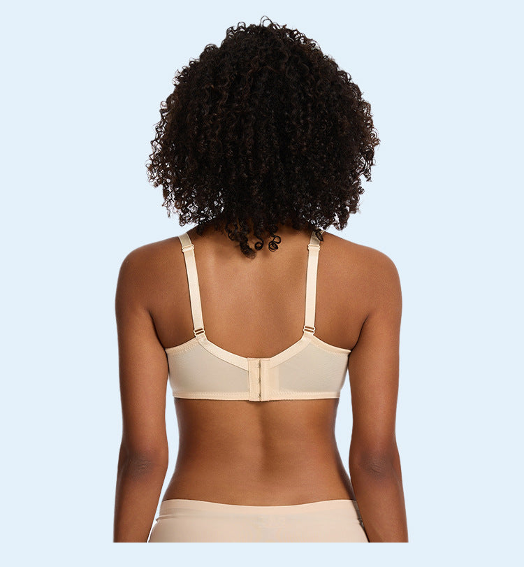 Minimizer Bra, Full Coverage Everyday Support - 34C / Black - Shehealth