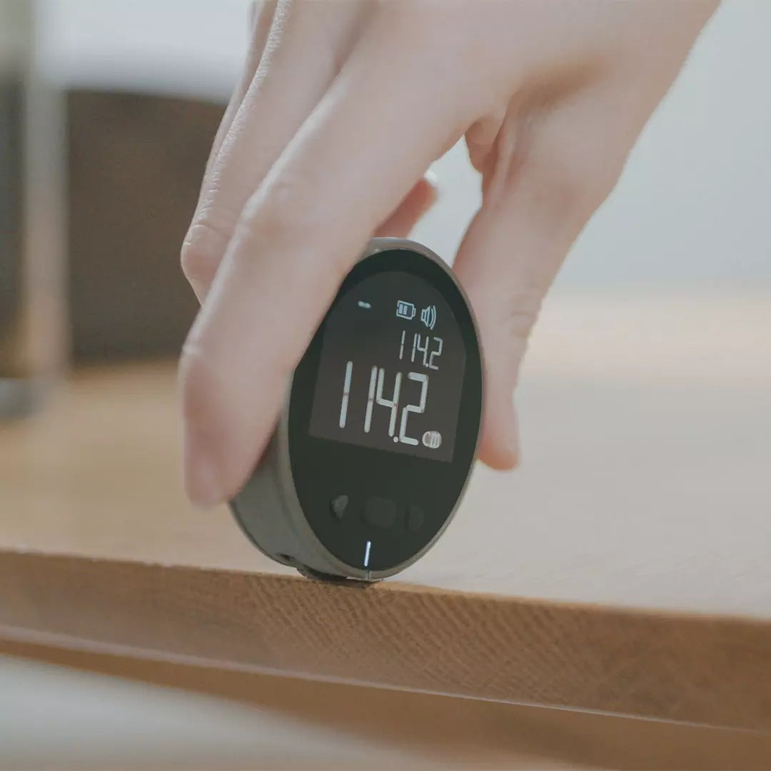 Digital Tape Measure: Instantly Measure Any Curve or Surface - Black - Shehealth
