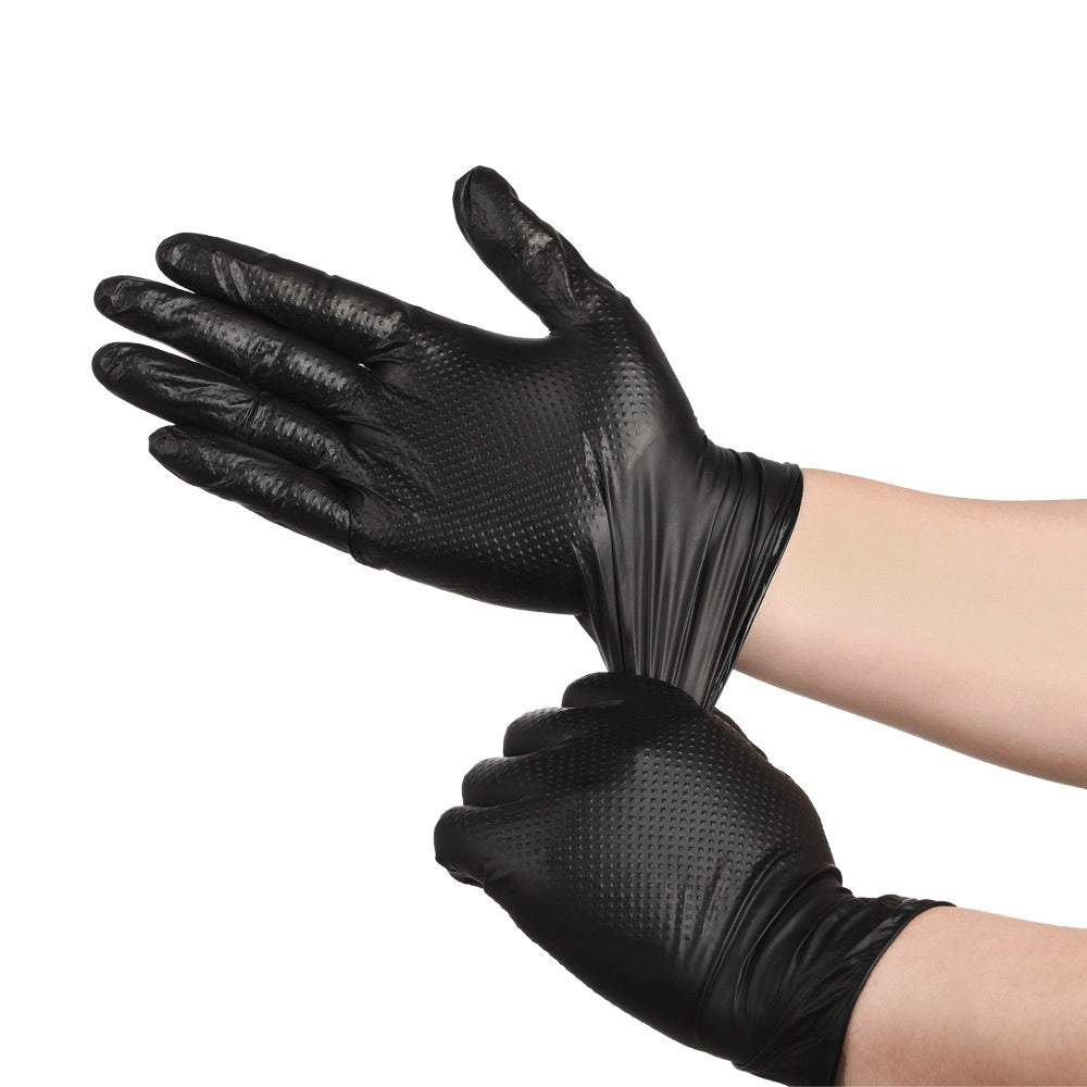 Disposable Nitrile Gloves Diamond-Grip 100-Pack Mechanic