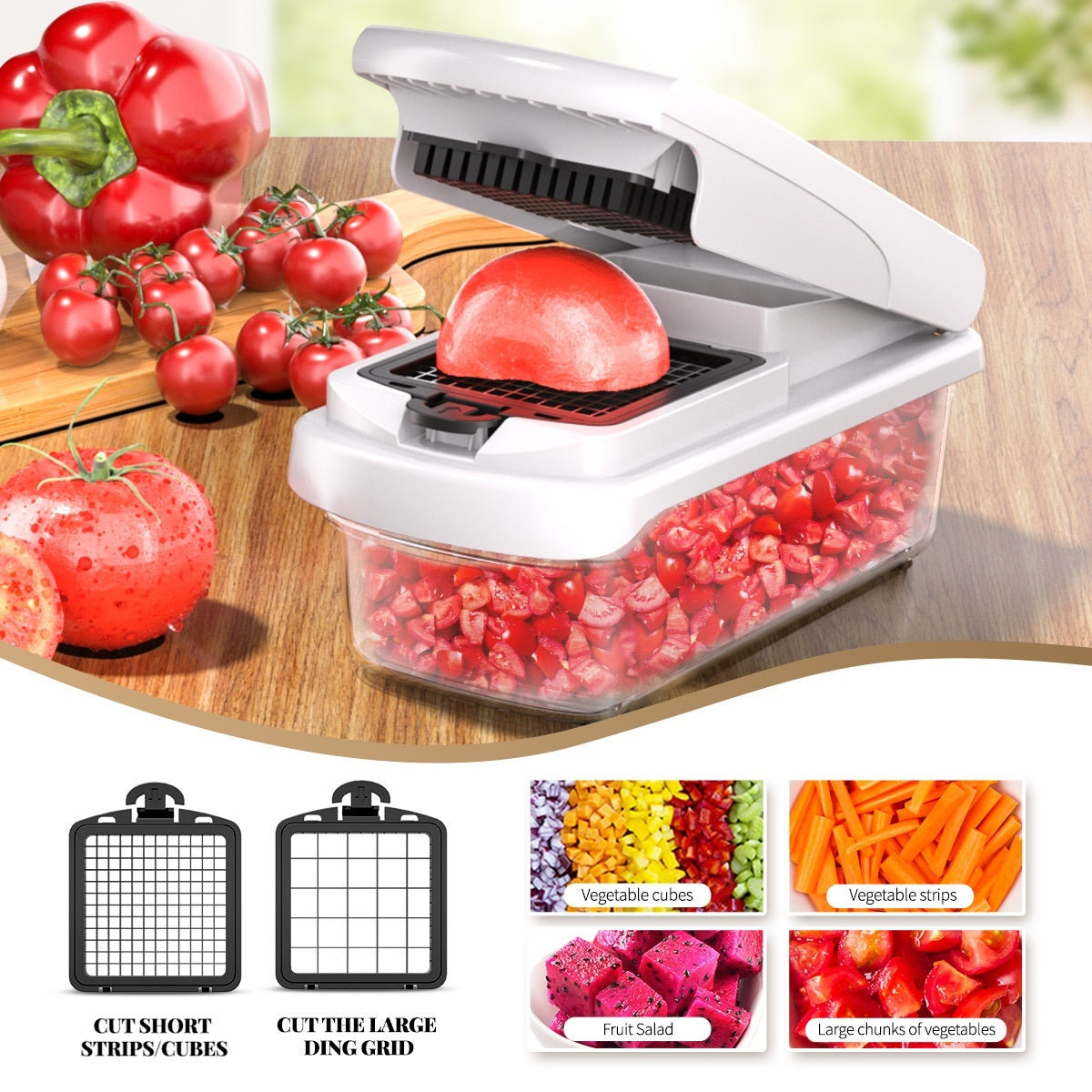 15-in-1 Vegetable Chopper with Container