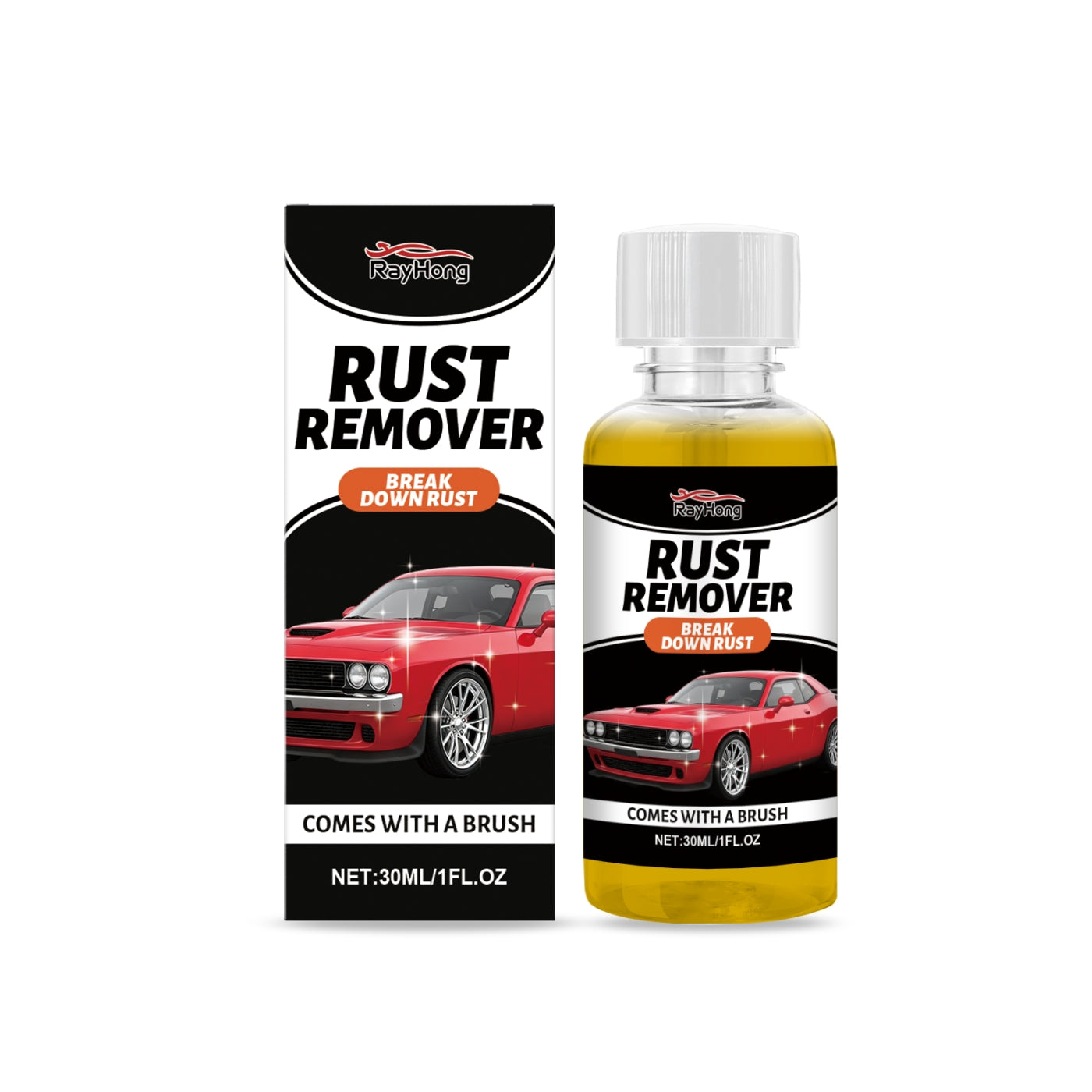 Rust Remover for Metal, Works in Minutes