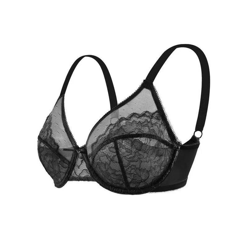 Minimizer Bra, Full Coverage Everyday Support - 34C / Black - Shehealth