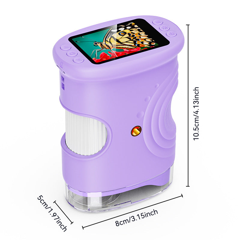Kids Handheld Digital Microscope Outdoor Exploration