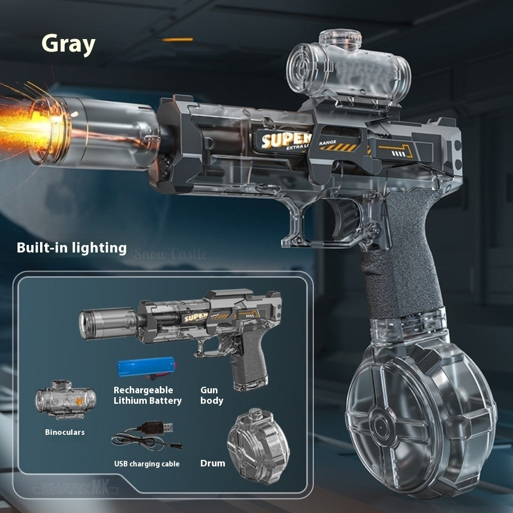 Electric Water Gun with Fire Light Effect