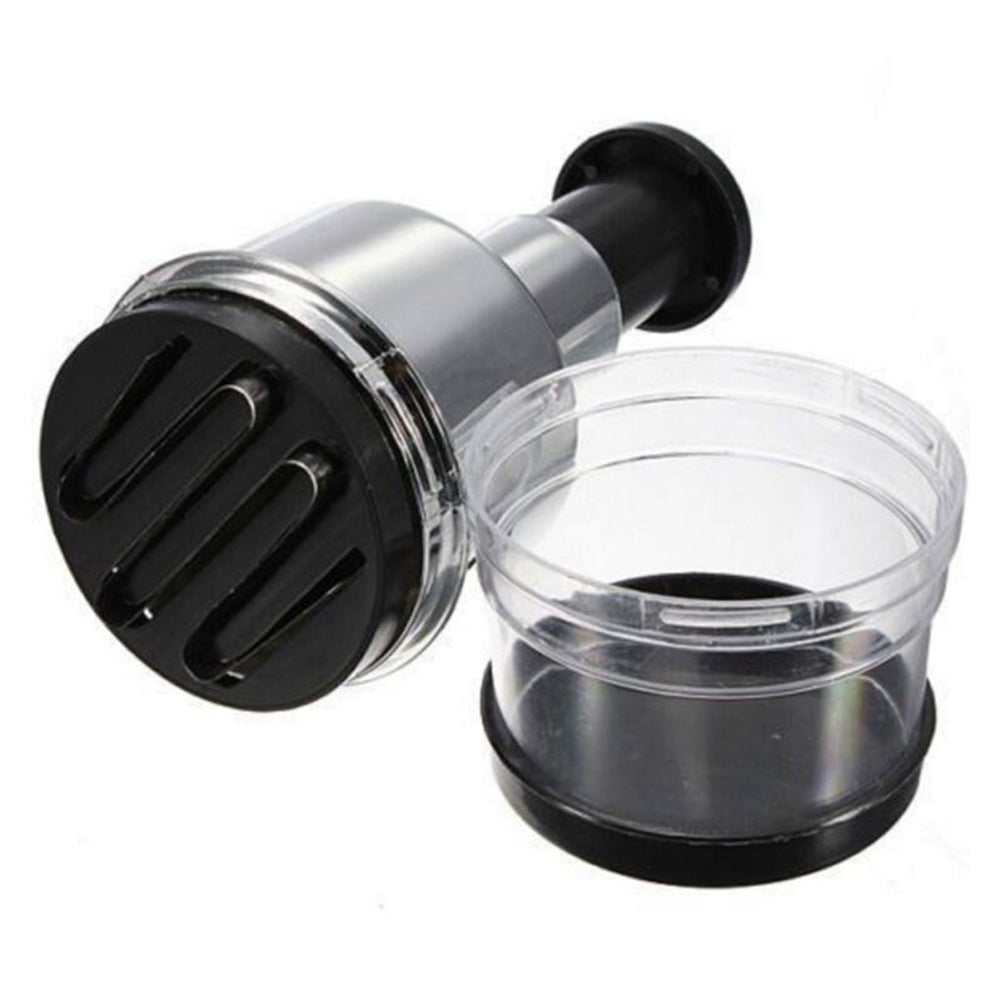 Manual Food Chopper: Instantly Dice Onions and Garlic - White - Shehealth