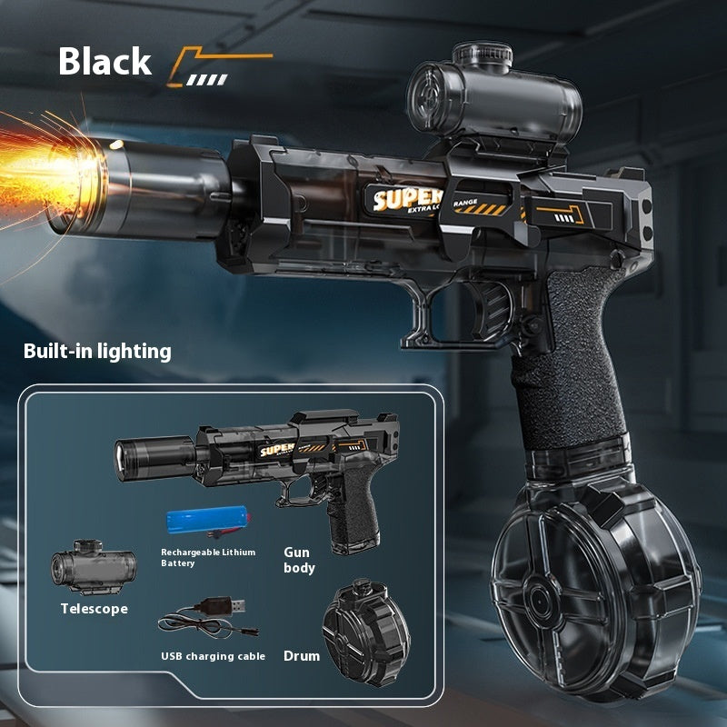 Electric Water Gun with Fire Light Effect