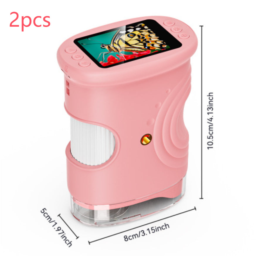 Kids Handheld Digital Microscope Outdoor Exploration