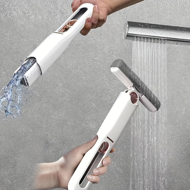 Portable Self-Squeeze Mini Mop Hands-Free Sponge Cleaner