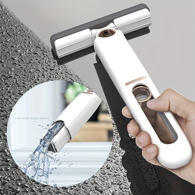 Portable Self-Squeeze Mini Mop Hands-Free Sponge Cleaner