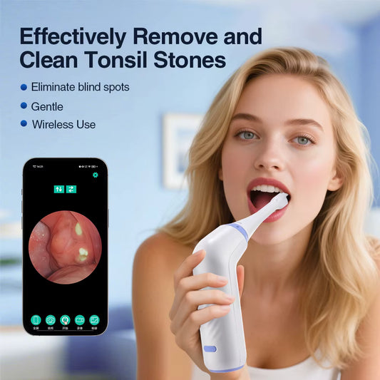 Electric Tonsil Stone Remover: Painless HD View