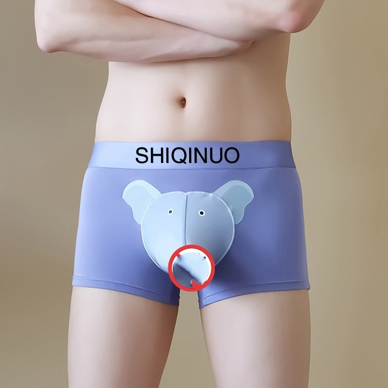 Funny Underwear for Men: Elephant Trunk Boxer Briefs