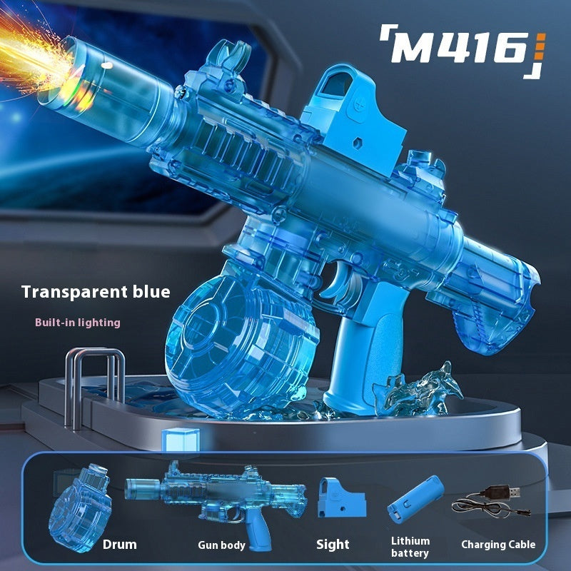 Electric Water Gun with Fire Light Effect