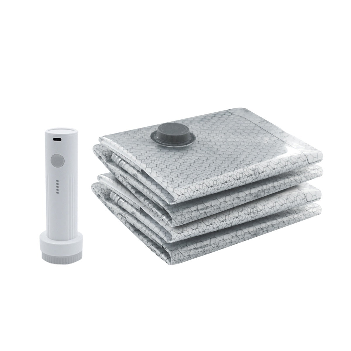 Travel Vacuum Bags With Cordless Pump