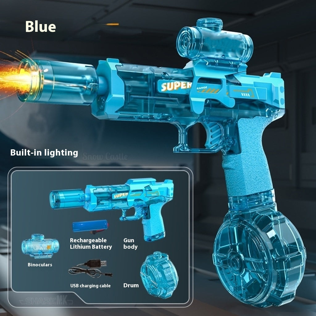 Electric Water Gun with Fire Light Effect