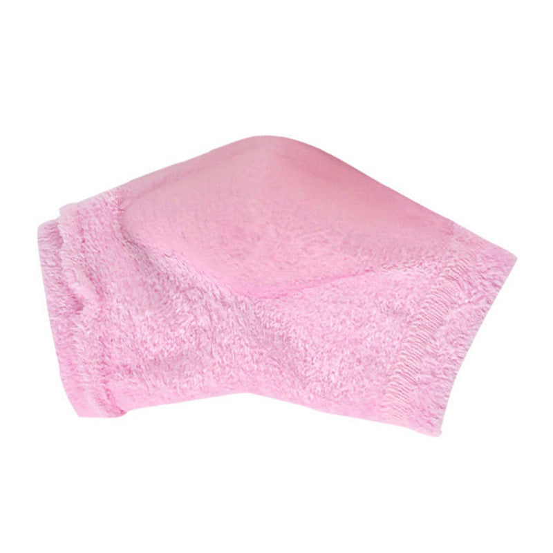 Moisturizing Gel Heel Socks Feather Yarn Anti-Chapping