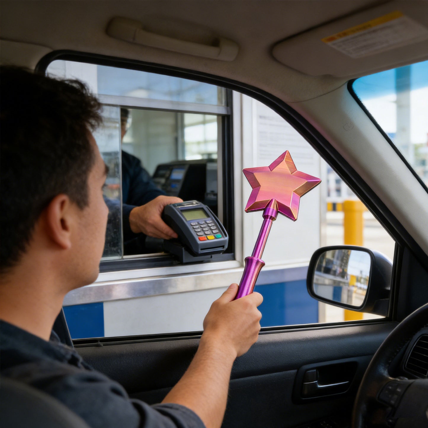 Tap to Pay Star Wand, Wave to Pay at Any Terminal