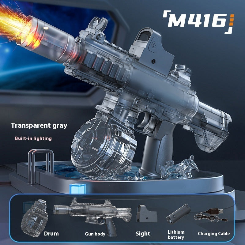 Electric Water Gun with Fire Light Effect