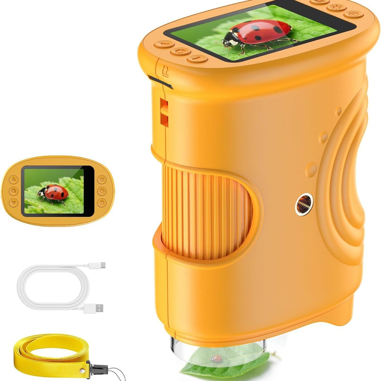 Kids Handheld Digital Microscope Outdoor Exploration