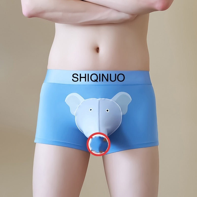 Funny Underwear for Men: Elephant Trunk Boxer Briefs