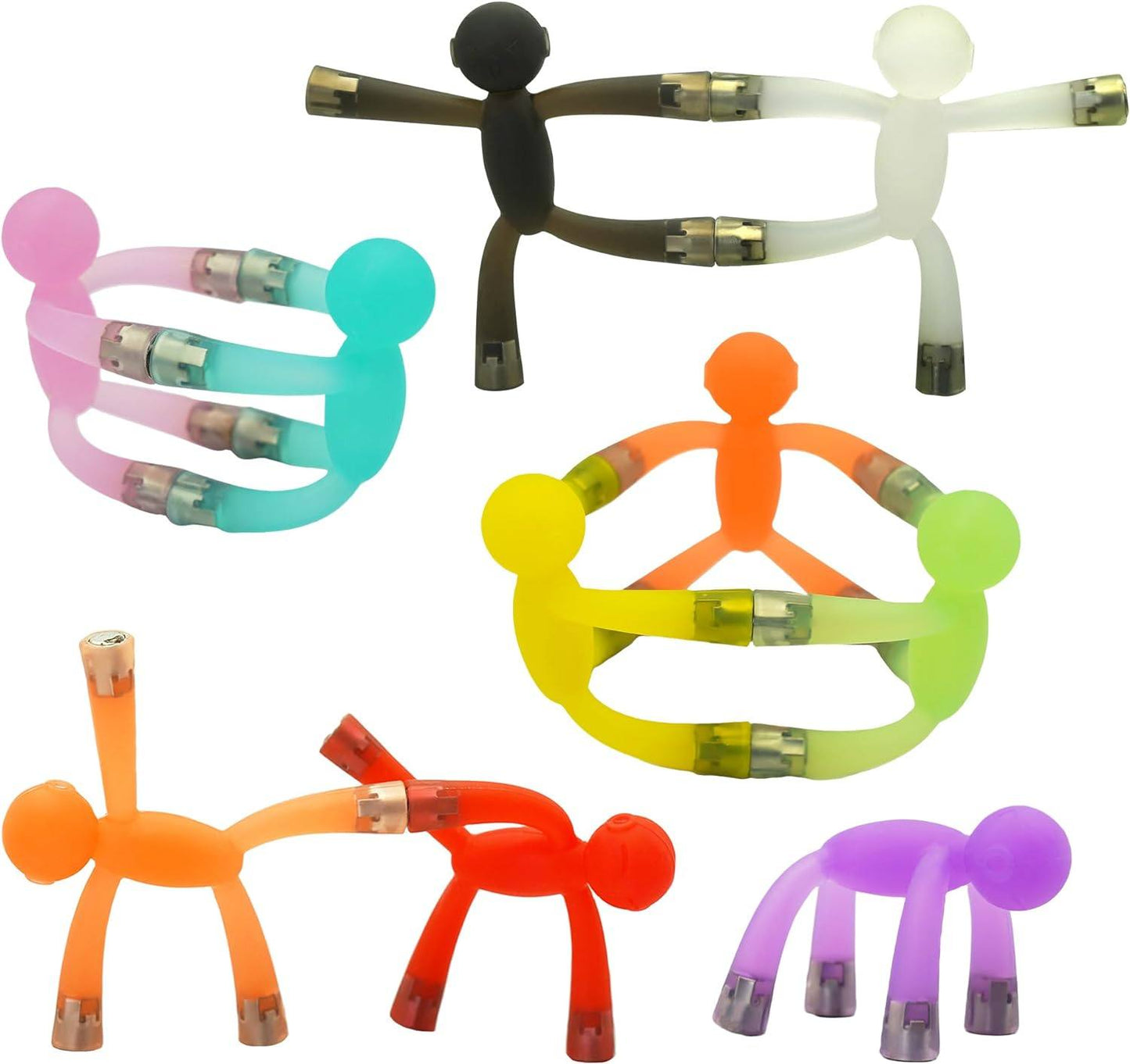 Magnetic Mini Man Figures Kids Travel Toy 10-Pack
